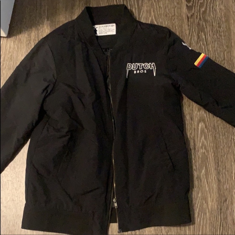 Dutch bros bomber jacket